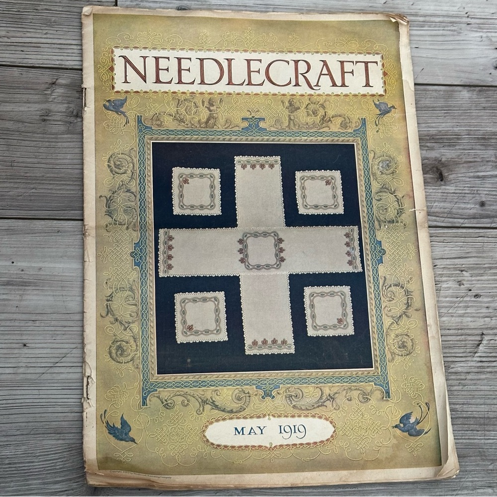 Vintage Needlecraft Magazine May 1919